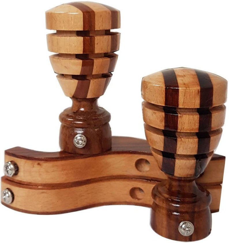 Premium Curtain Rod Brackets Finials for Curtains Finials : 2 Pcs + Supports 2 Pcs Pack of 4 Pcs. Curtain Bracket for WindowsDoor