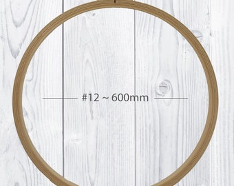 Nurge Quilt Hoops Anneau de courtepointe en bois de hêtre 600 mm #12