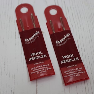 Agulhas de lã e agulhas de tricô Whitecroft Essentials Marca Tamanhos variados