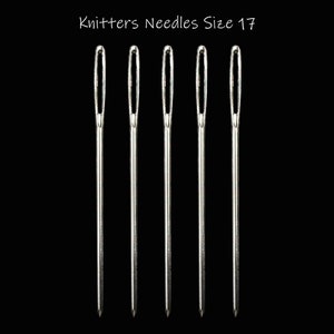 Darning Needle 17 Pcs Assorted Yarn Needles Bent Tapestry Needle