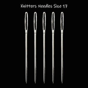 Darning Needle 17 Pcs Assorted Yarn Needles Bent Tapestry Needle