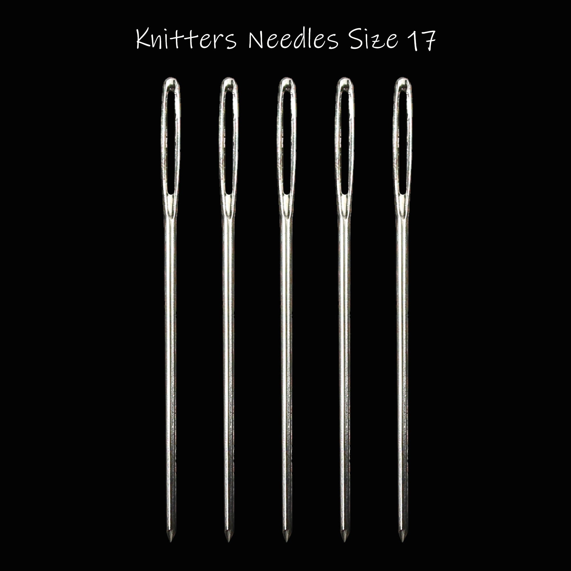 Clover Japan darning needle collection - 3 blunt tip needles for