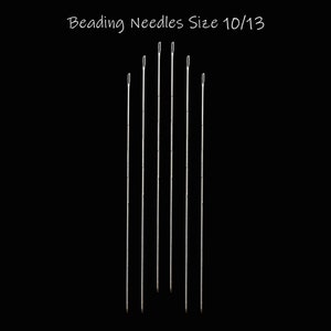 Crafty Hand Sewing Needles Beading Sew Needle for Beads Jewellery Sequins 10/13