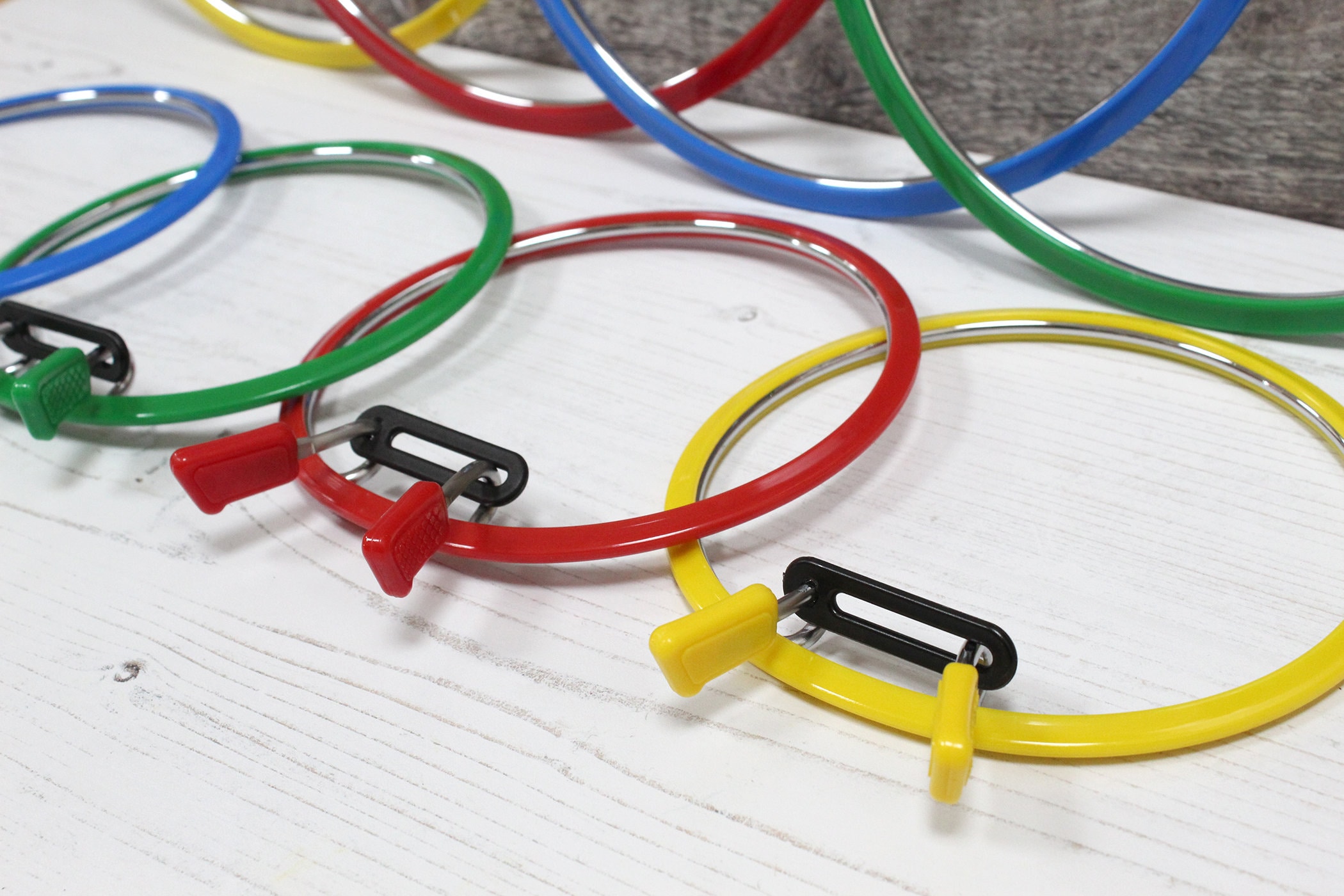 Nurge Embroidery Hoop Cross Stitch Metal Spring Tension Ring & Etsy