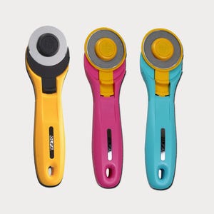 OLFA Rotary Cutters and Spare Blades 45mm for Paper, Craft & Sewing