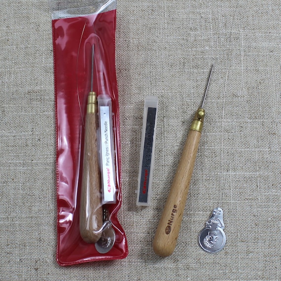 Nurge Punch Needle Embroidery Tool Set 3 Small Stitch Thread Etsy