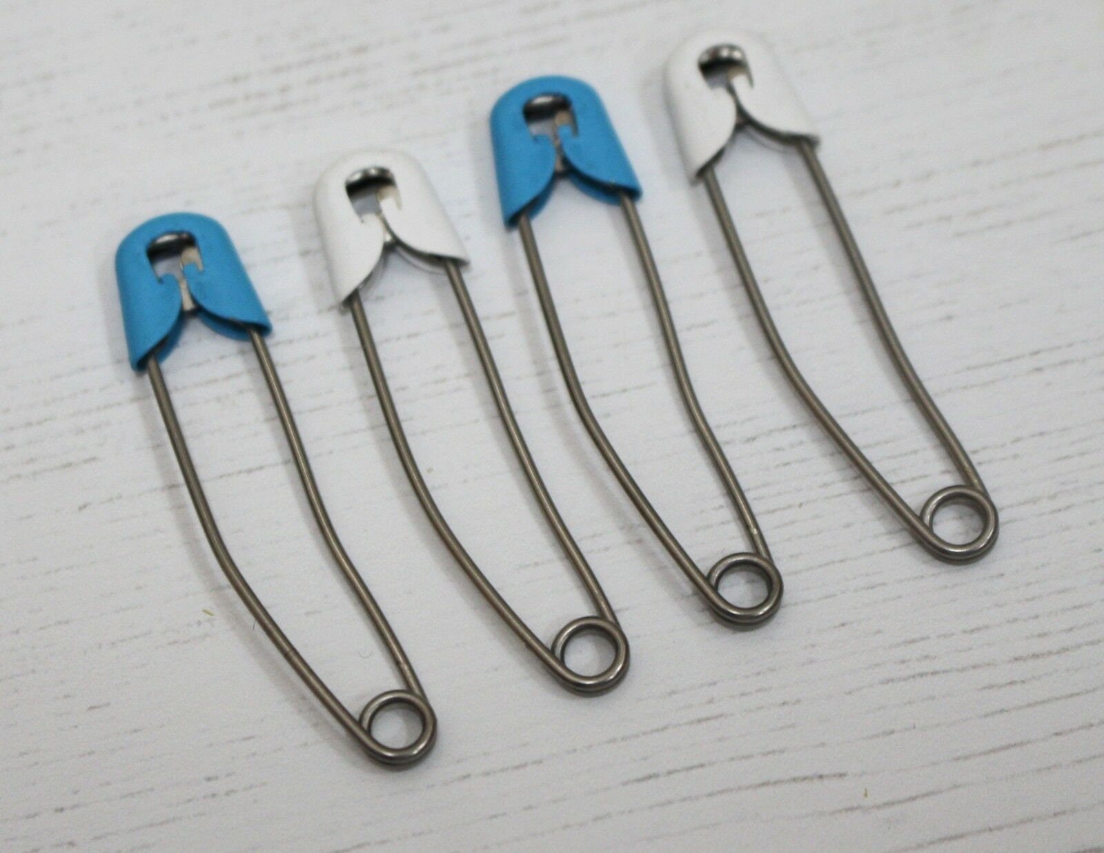 Quality Nappy Pins Baby Safety Snap Lock Metal Cap Diaper Pins | Etsy