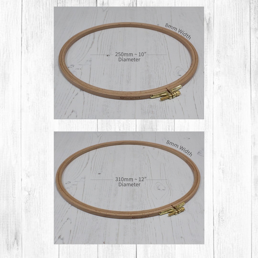 Embroidery hoop - Beachwood - 12 inch