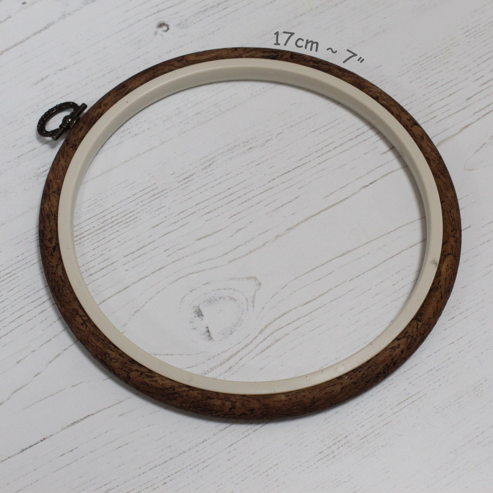 Nurge Embroidery Flexi Hoop Round Cross Stitch Display Wood Etsy