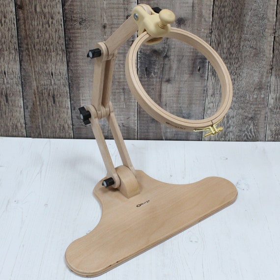 Adjustable Wooden Embroidery Stand