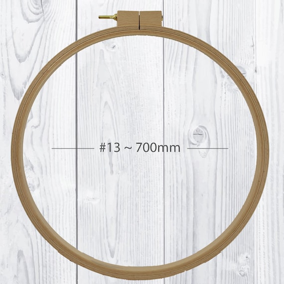 700mm Wooden Quilt Hoop Nurge Beech Wood Embroidery Quilting Ring #13