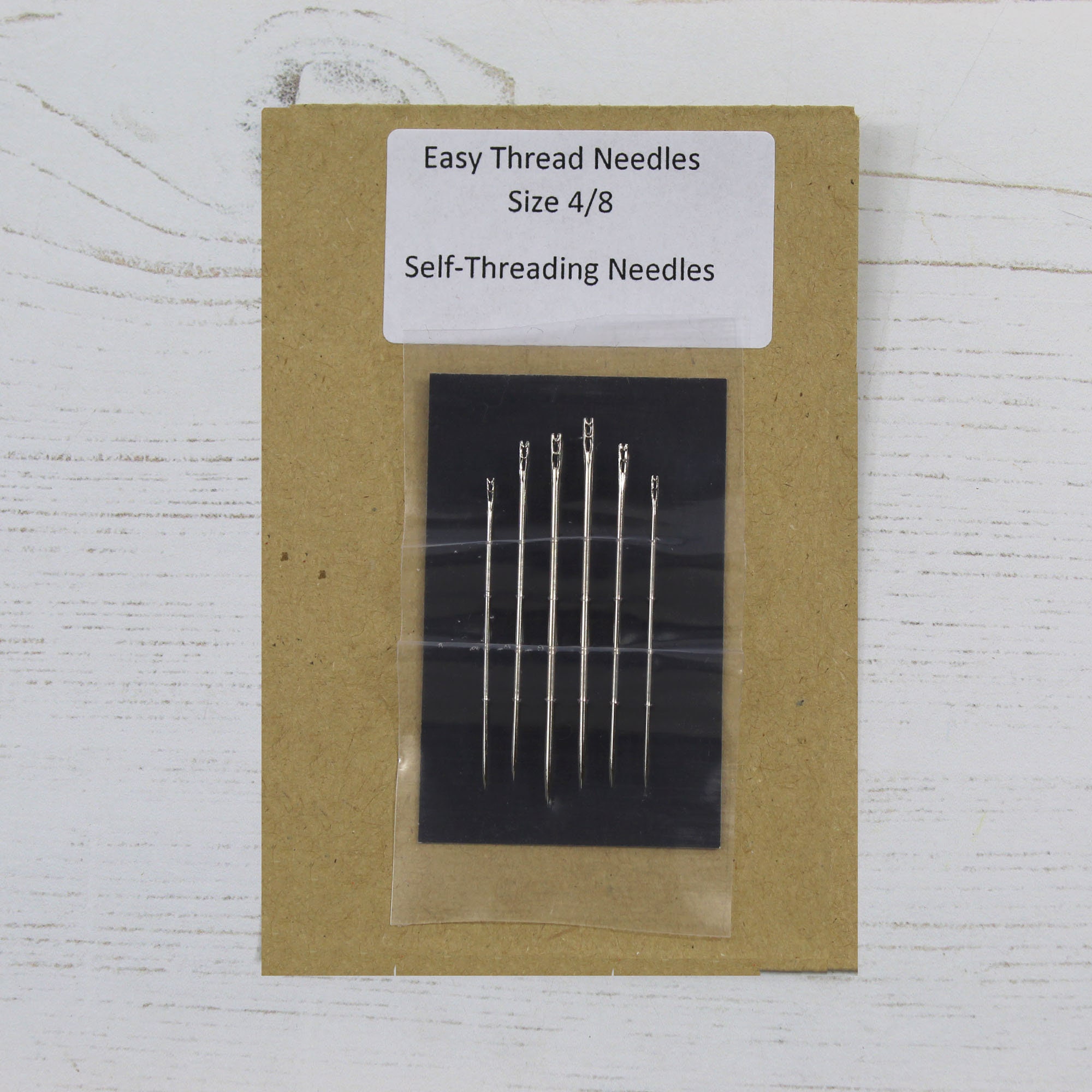 Crafty Hand Sewing Needles Easy Thread Sharps Sew Threading Needle Size 4/8