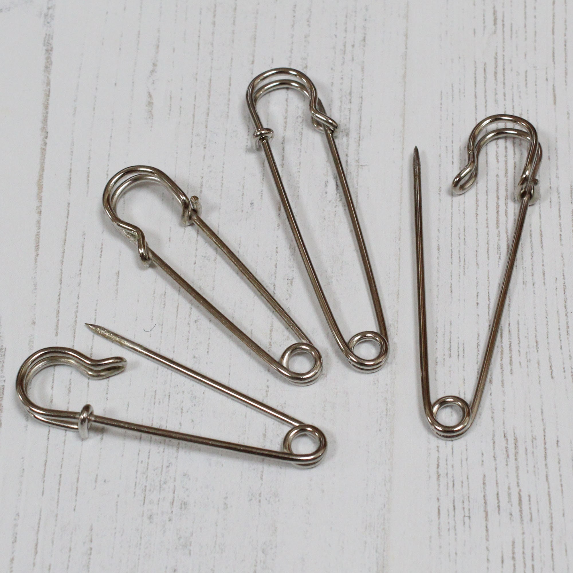 Large Safety Kilt Skirt Blanket Shawl Pins Silver and Gold - Etsy