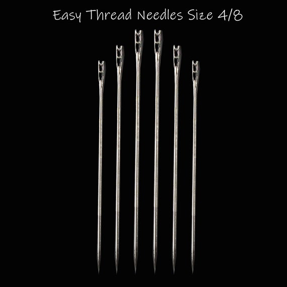 Self Threading Needles for Hand Sewing - Easy Thread Needles