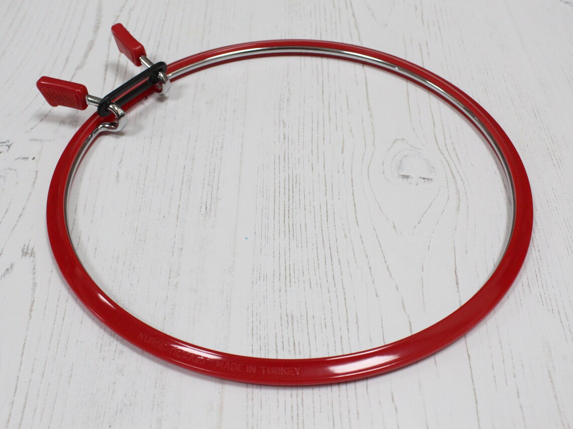 Nurge Embroidery Hoop Cross Stitch Metal Spring Tension Ring & Etsy