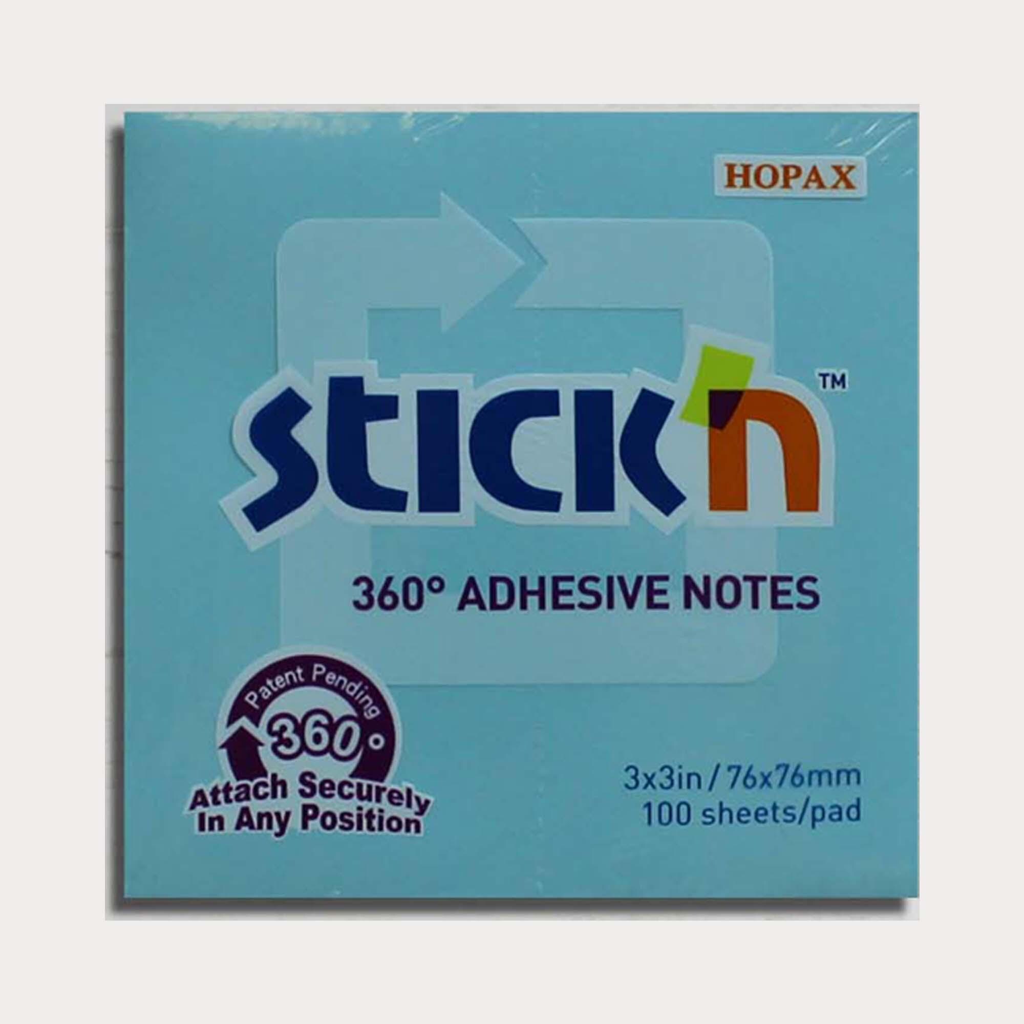 Stick’n Sticky Post Script Memo Pad Notes 360 Adhesive Label Stick ...