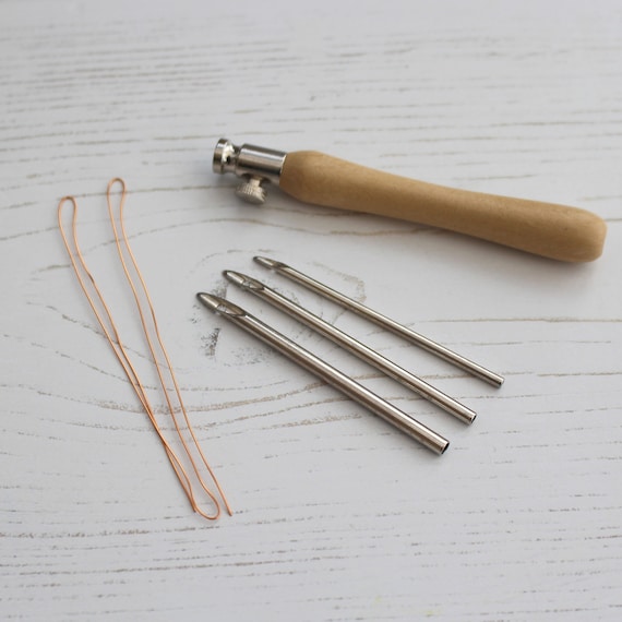 Lavor Embroidery Punch Needle Tool Set 3 Sizes 2mm 2.5mm 3mm With