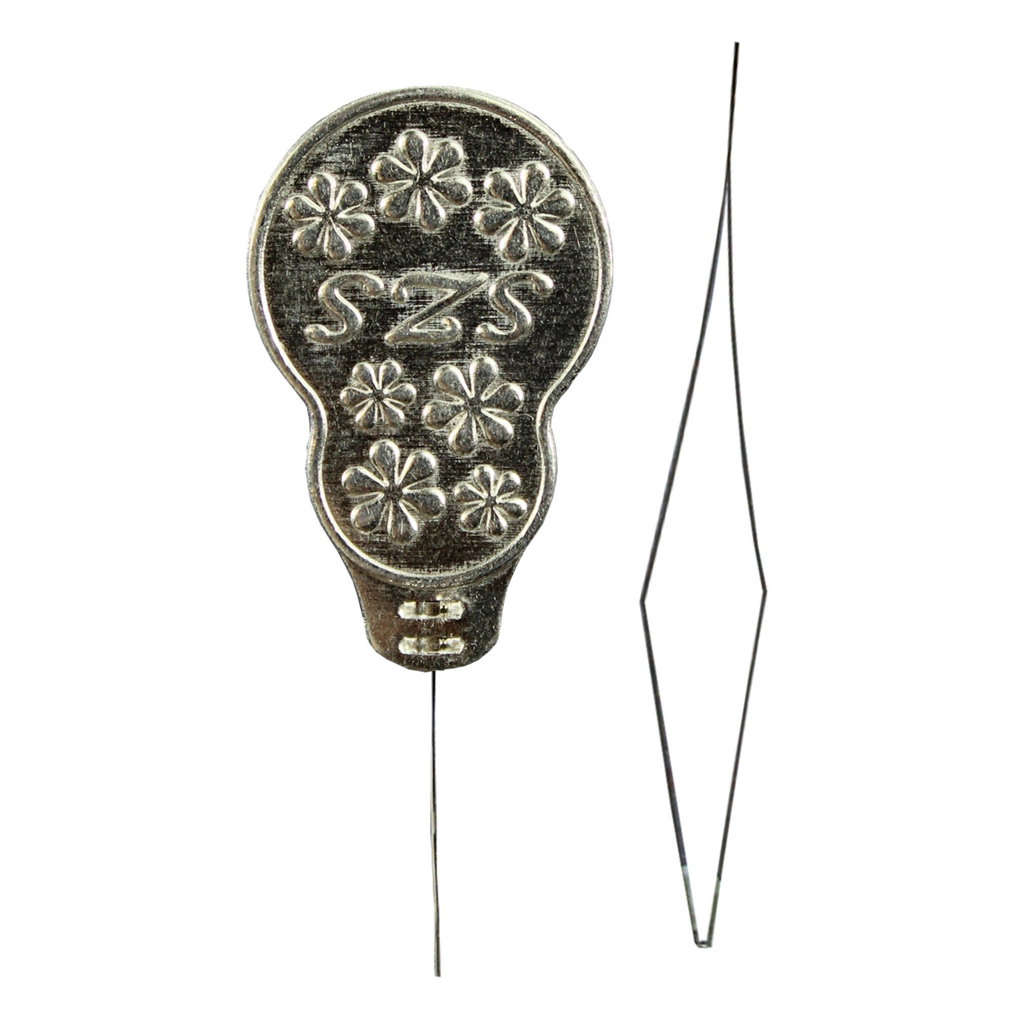 Nurge Langer Nadeleinfädler Für Stickgarn – 20 Cm, 2 Stück, Für Nadeln Bis 3 Mm (0,15 Mm Draht)
