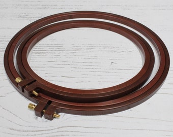 Hohopeti 3-teiliger Stickrahmen-Set – Achteckig & Rechteckig, Verschiedene Größen (26x18 Cm, 14x14 Cm, 14,8x11,2 Cm), Aus PP, Für Kreuzstich, Handarbeiten & Wanddeko