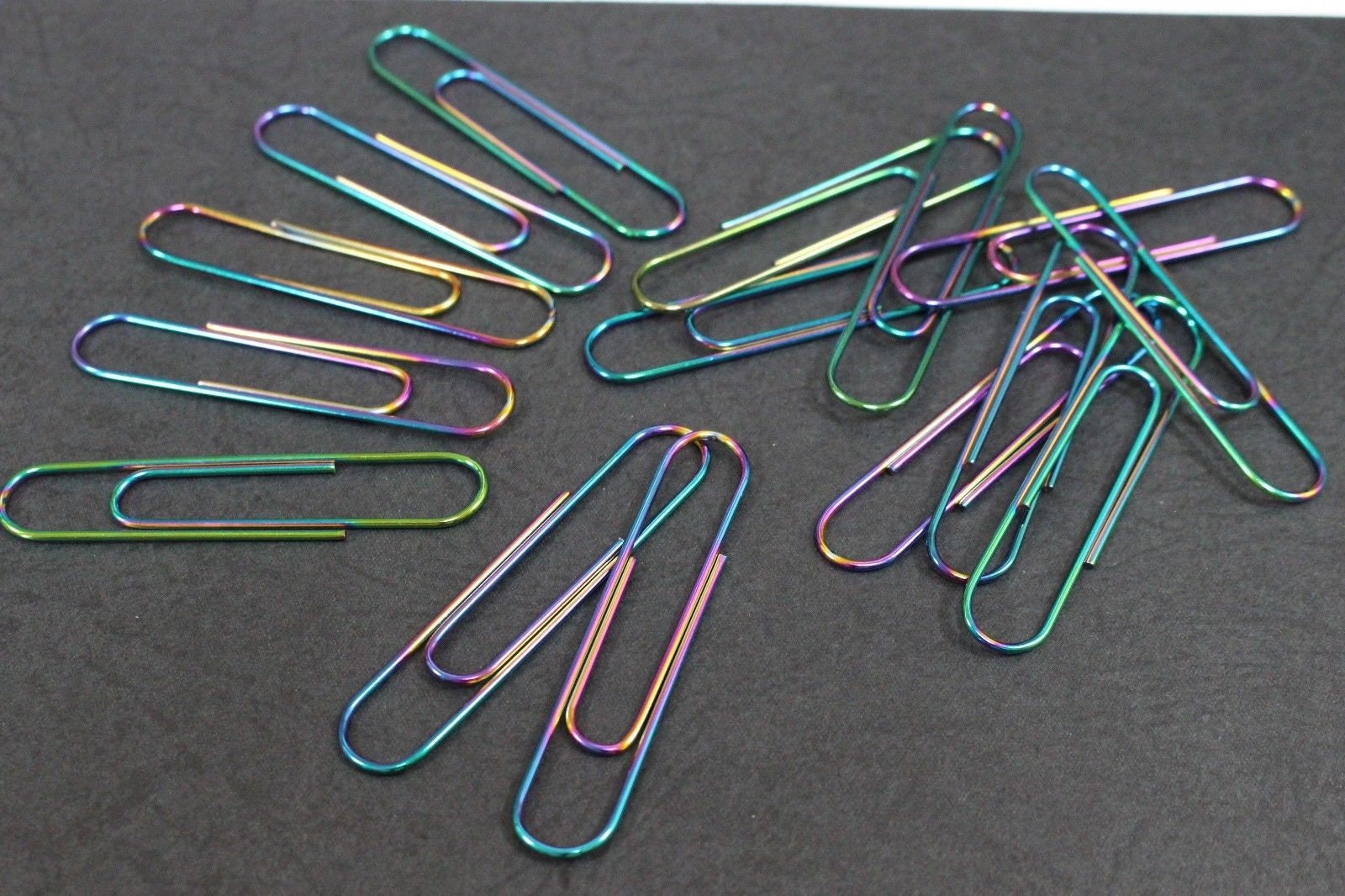 50 Pack Large Jumbo 3 Inches Long Paper Clips - Assorted Color