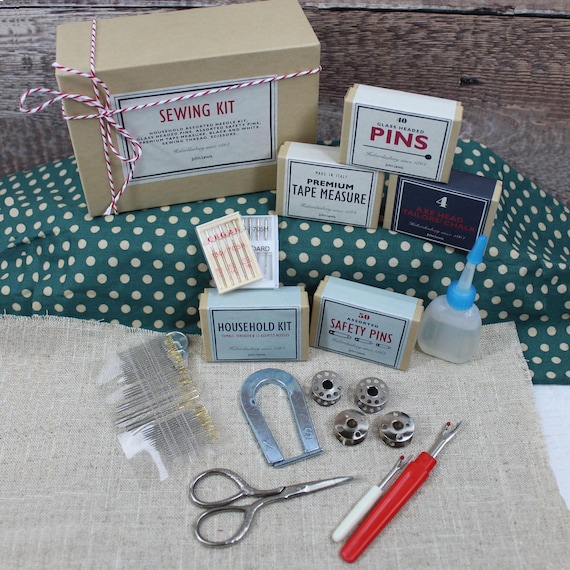 Sewing Kit - Machine & Hand Dressmaking Accessories Set with 18 Essential Items