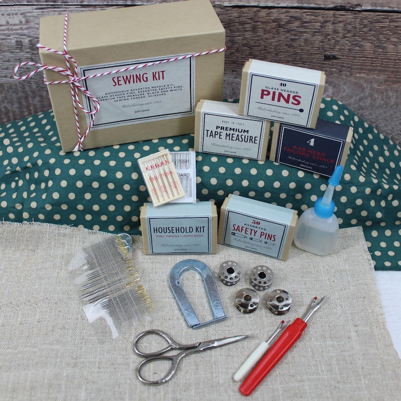 Sewing Kit - Machine & Hand Dressmaking Accessories Set with 18 Essential Items image 1