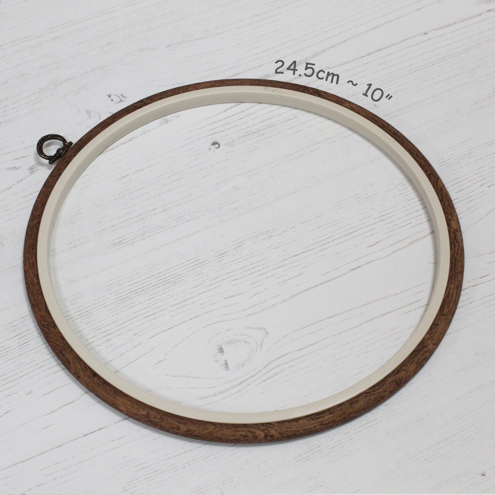 Nurge Broderie Flexi Hoop Carré Affichage Point De Croix