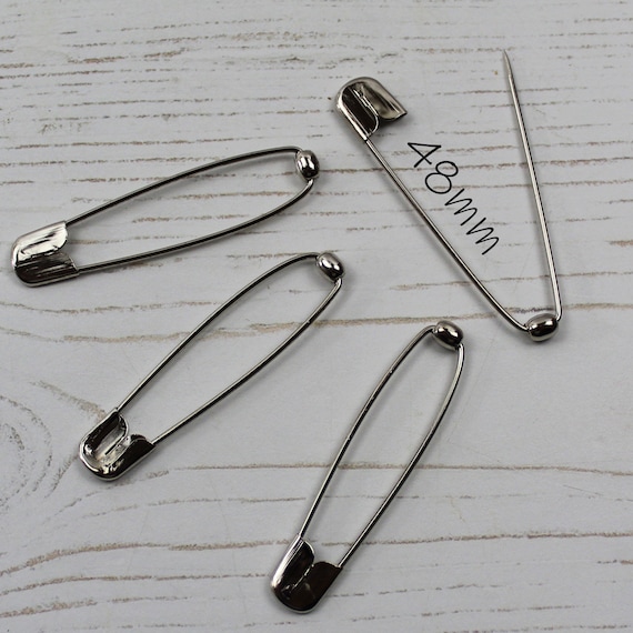 Silver Safety Pins