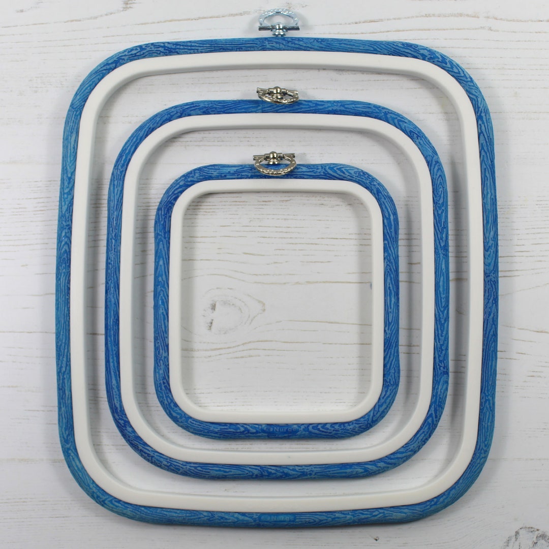 Babbo Natale (Flexi hoop rotondo) da Permin of Copenhagen - Natale