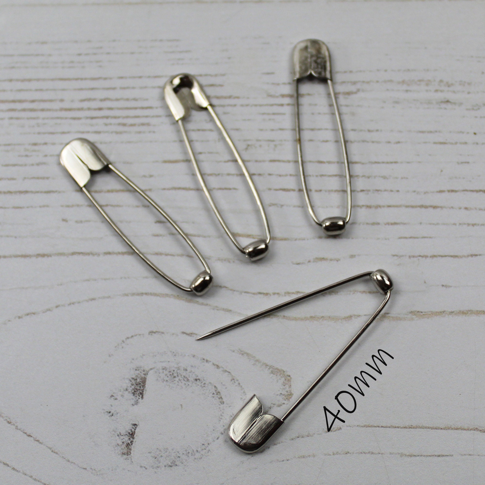 Coiless Ball End Safety Pins Anti Snag Free & Jewellery Bead Etsy