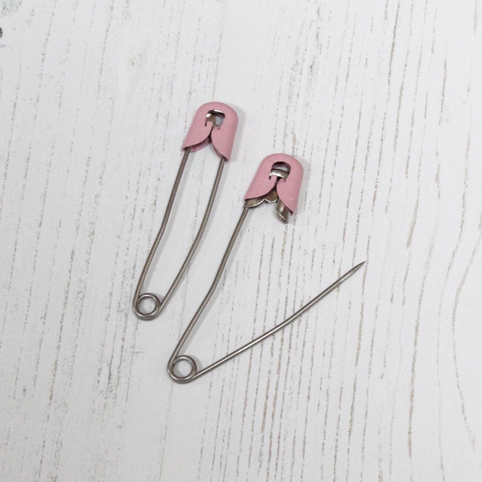 Quality Nappy Pins Baby Safety Snap Lock Metal Cap Diaper Pins Etsy