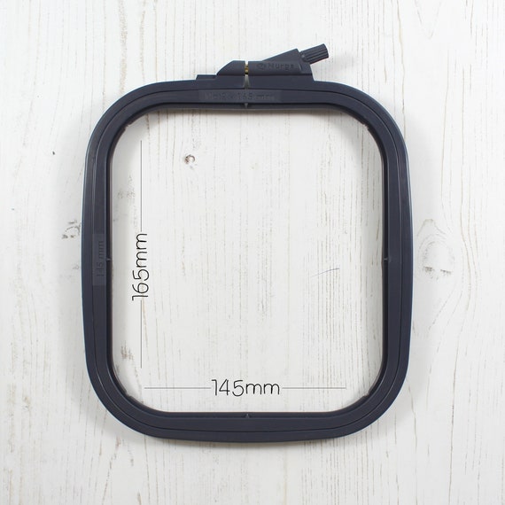 Nurge Broderie Point De Croix Carré Rectangulaire Cadre En Plastique