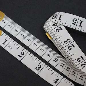 Dressmaker's Tape Measure Professional Tailor's Quality with Super Soft Feel