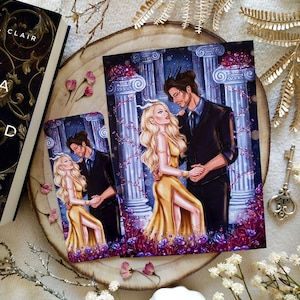 Hades & Persephone- A Touch of Darkness, Print/ Bookmark