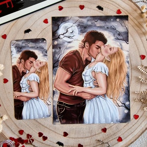 Misery & Lowe Bookmark/ Print, Bride, Novia. Accesorios para libros