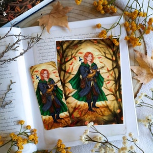 Print/ Boomark Kvothe, The Name of the Wind, The Name of the Wind