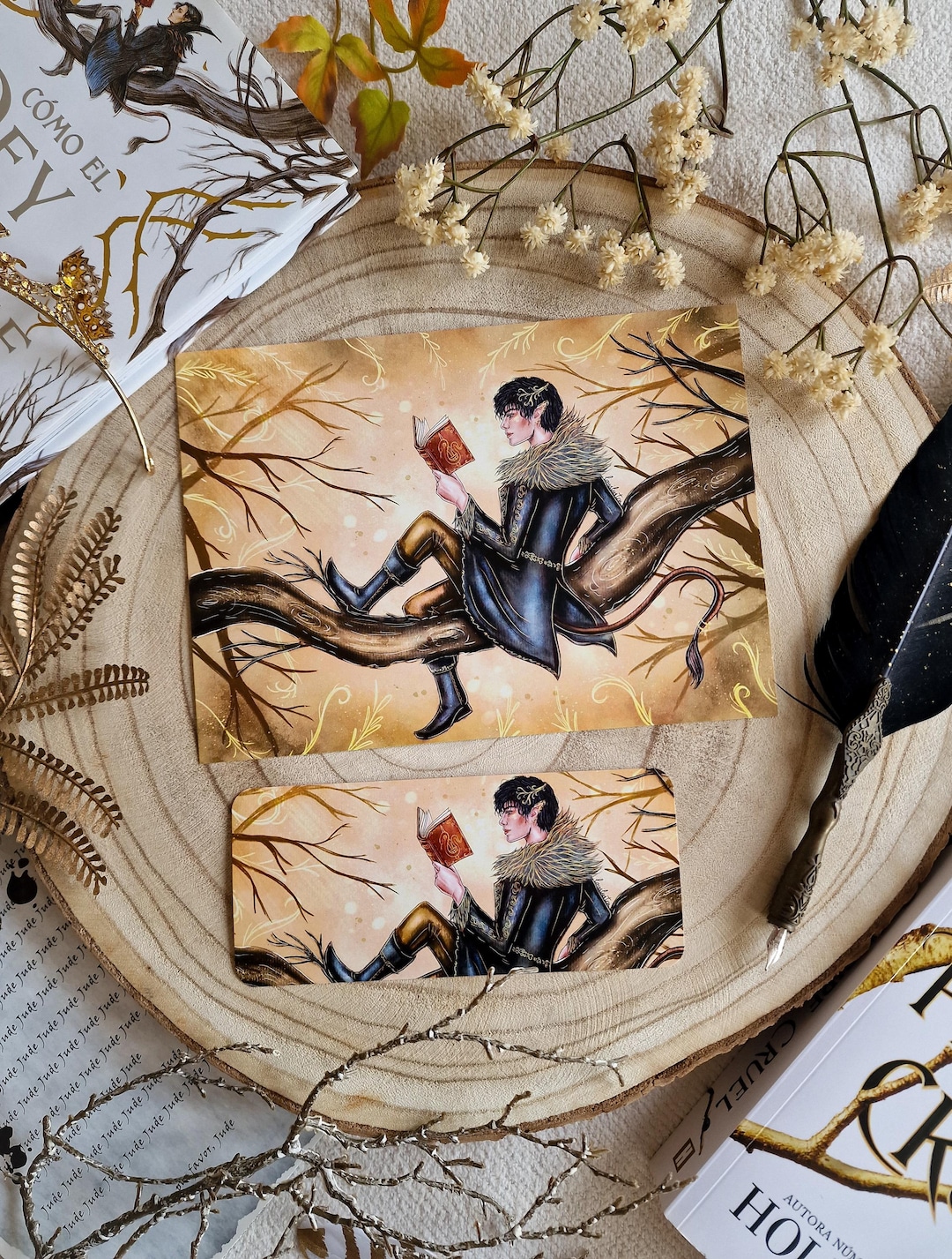 King of Elfhame Print/bookmark Cardan Greenbriar - Etsy