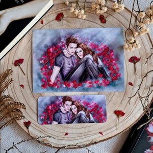 Edward & Bella, Print/Bookmark, twilight
