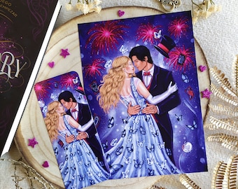 Print/ Bookmark Legendary, Donatella & Dante, Caraval, Legend