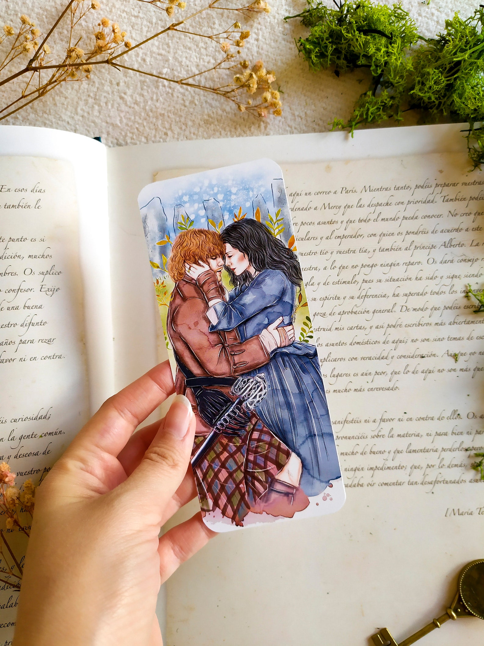 Outlander Bookmark | Etsy
