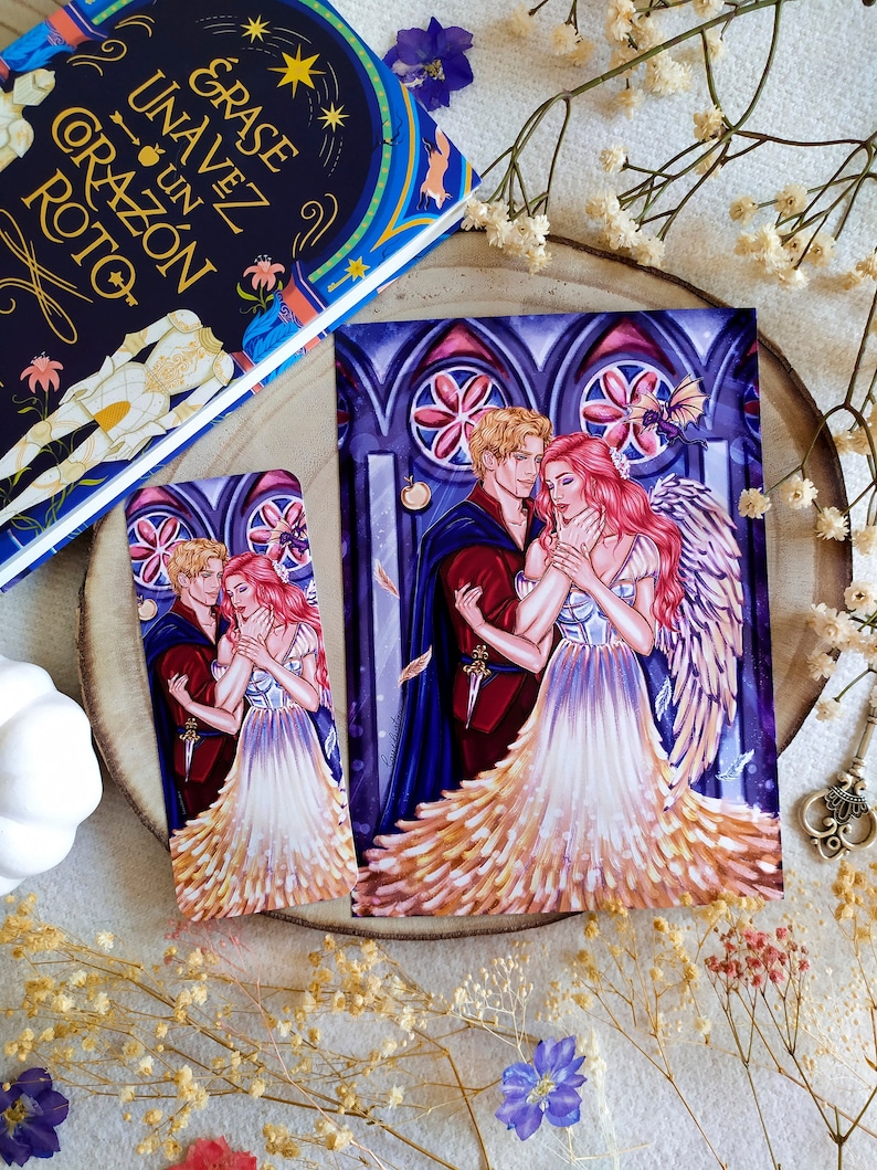 Jacks & Evangeline Bookmark/Print, Once Upon a Broken Heart Print A5 + Bookmark