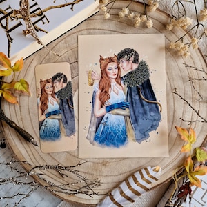 Jude & Cardan, Print, Bookmark, Cruel Prince