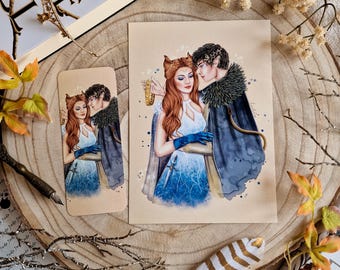 Jude & Cardan, Print, Bookmark, Cruel Prince