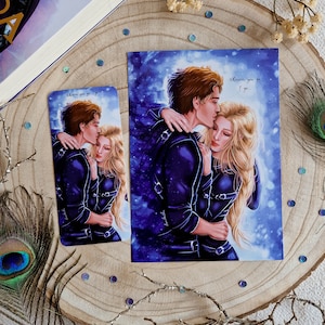 Sam & Celaena Print/ bookmark, Throne of Glass