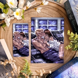 Aaron Warner & Juliette, Print/ bookamark. Shatter me, warnette. Accesorios para libros.