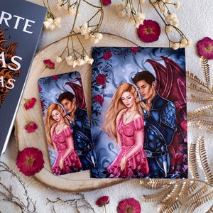 Elain & Azriel, Elriel, Print/Bookmark, Bookmarks and prints, delimit