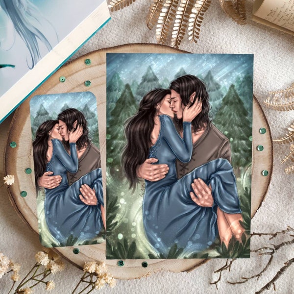 Elide & Lorcan Print/Bookmark