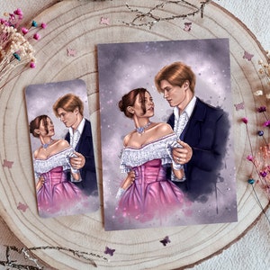 James & Ruby, Maxton Hall, Print/bladwijzer, Rood, Save me-serie