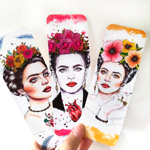 Marcapáginas Frida