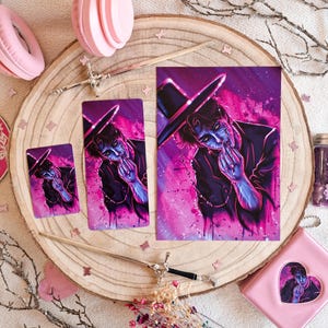 Jinu, Kpop Demon Hunters. Saja Boys. Bookmark, Print. Book Accessories. Kpop Warriors.
